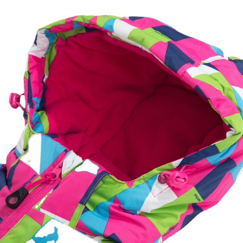 Abbigliamento da sci per bambini Abbigliamento da sci per ragazzi e ragazze impermeabile, caldo e traspirante Giacca imbottita_voghion.com