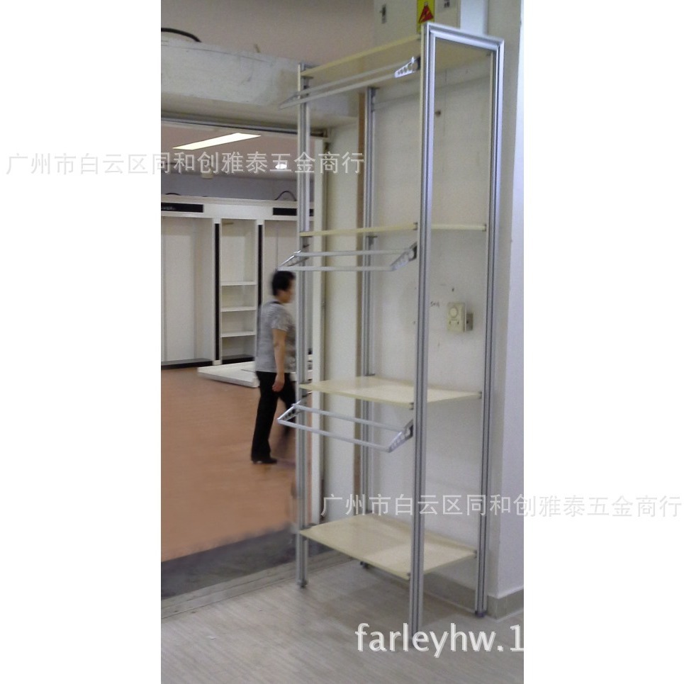 厂家直销 组装式样品货架 产品展示货架 精品货架 铝材精品货架