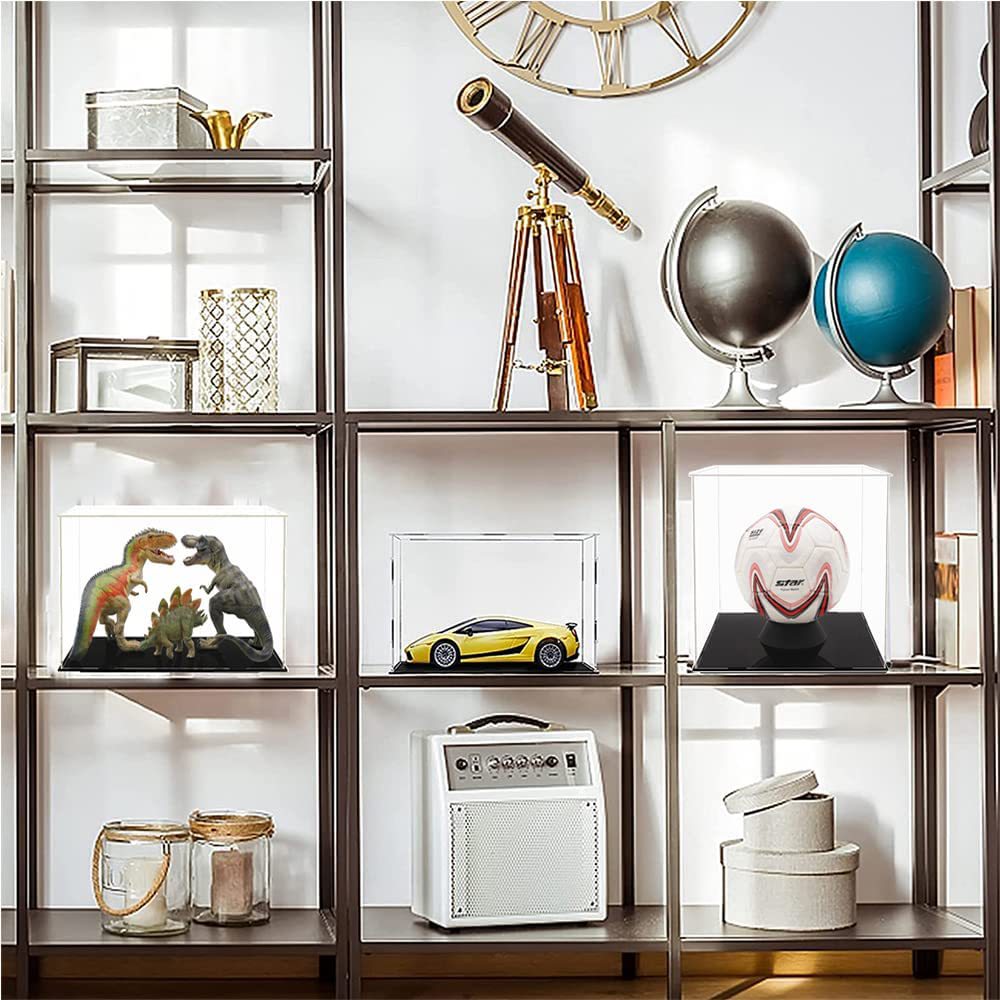 华秋亚克力手办精致玩具标本收纳展示盒广东源头工厂亚马逊热卖