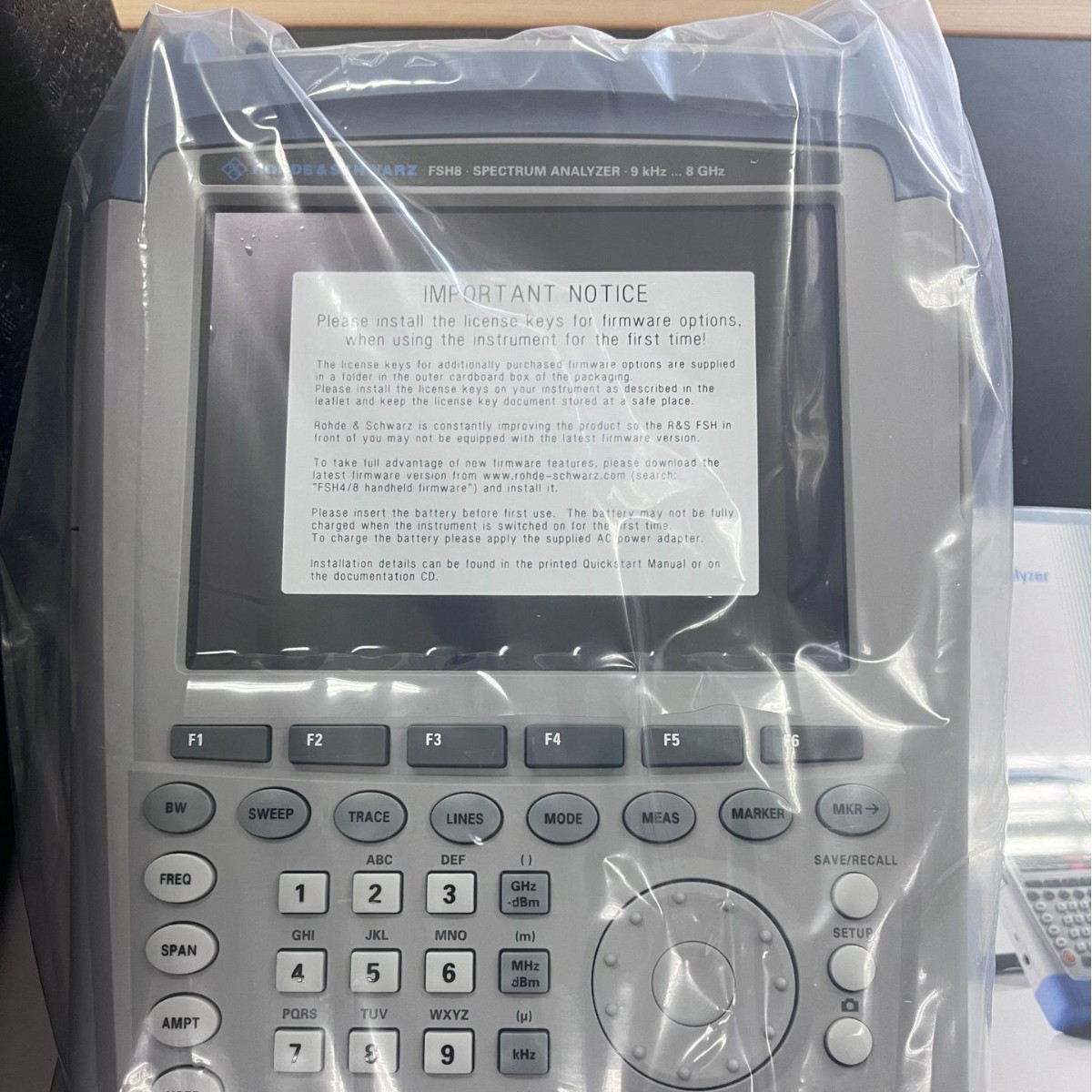 天馈线分析仪ZVH8 ZVH4带网分ZVH8 罗德与施瓦茨ZVH8 ZVH4