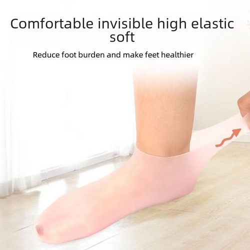 Silicone protective foot covers, waterproof, crack-proof, softening calluses, horny foot covers, foot masks, beach socks, soft protective covers
