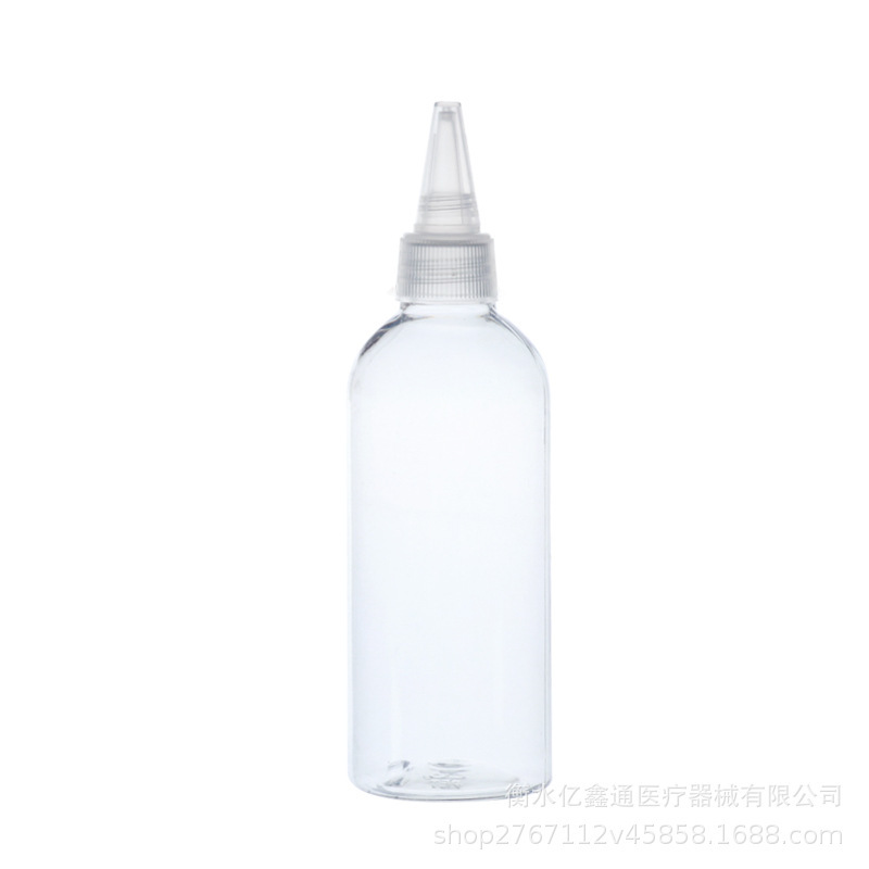 卸売り30ml 50ml 100mlミリリットル押出瓶乳液瓶顔料分注瓶pet透明プラスチック尖口瓶|undefined