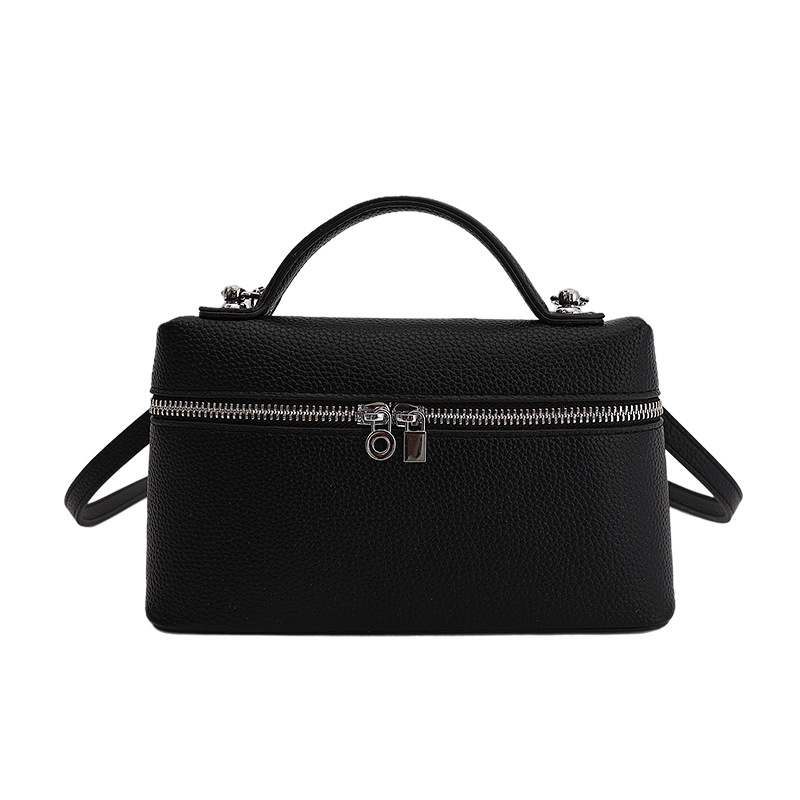 Bolso de mano de nicho retro para mujeres 2026 nuevo estilo extranjero bolso de caja simple bolso de hombro casual de alto nivel bolso de mujer image 16