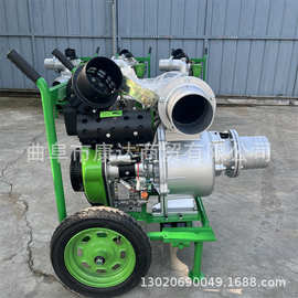 移动式抽水泵图片 小型灌溉排水泵 建筑工地大面积抽水机 轻便型