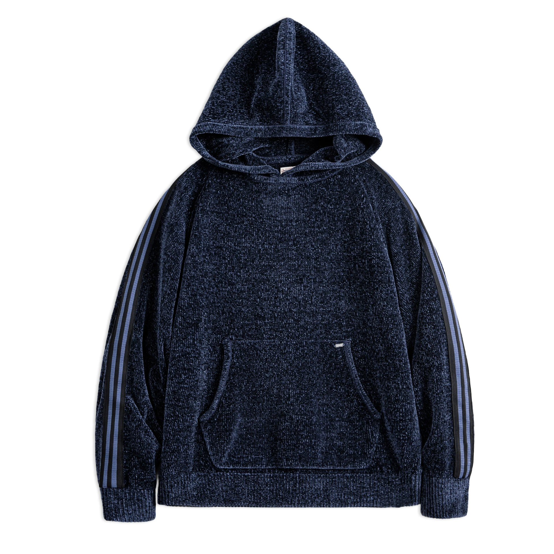Hoody Мэдэн, ретро утепляющий костюм из дюраловой велюровой ткани с вельветом, американский стиль, увеличенная толщина