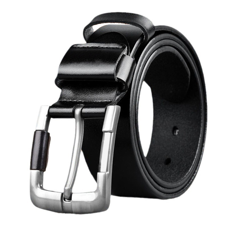 Fabricante de cinturones, venta directa, cinturón de cuero genuino para hombres, cinturón con hebilla, cinturón popular transfronterizo, hebilla de bolso de cuero de vaca