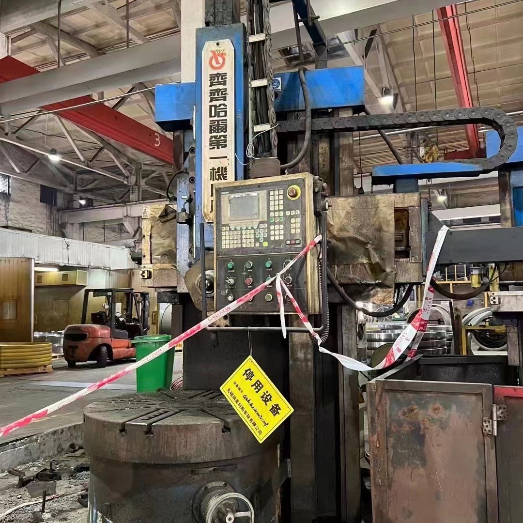 转让二手齐重CA5112Ex10-5数控立式车床工作台承重5000