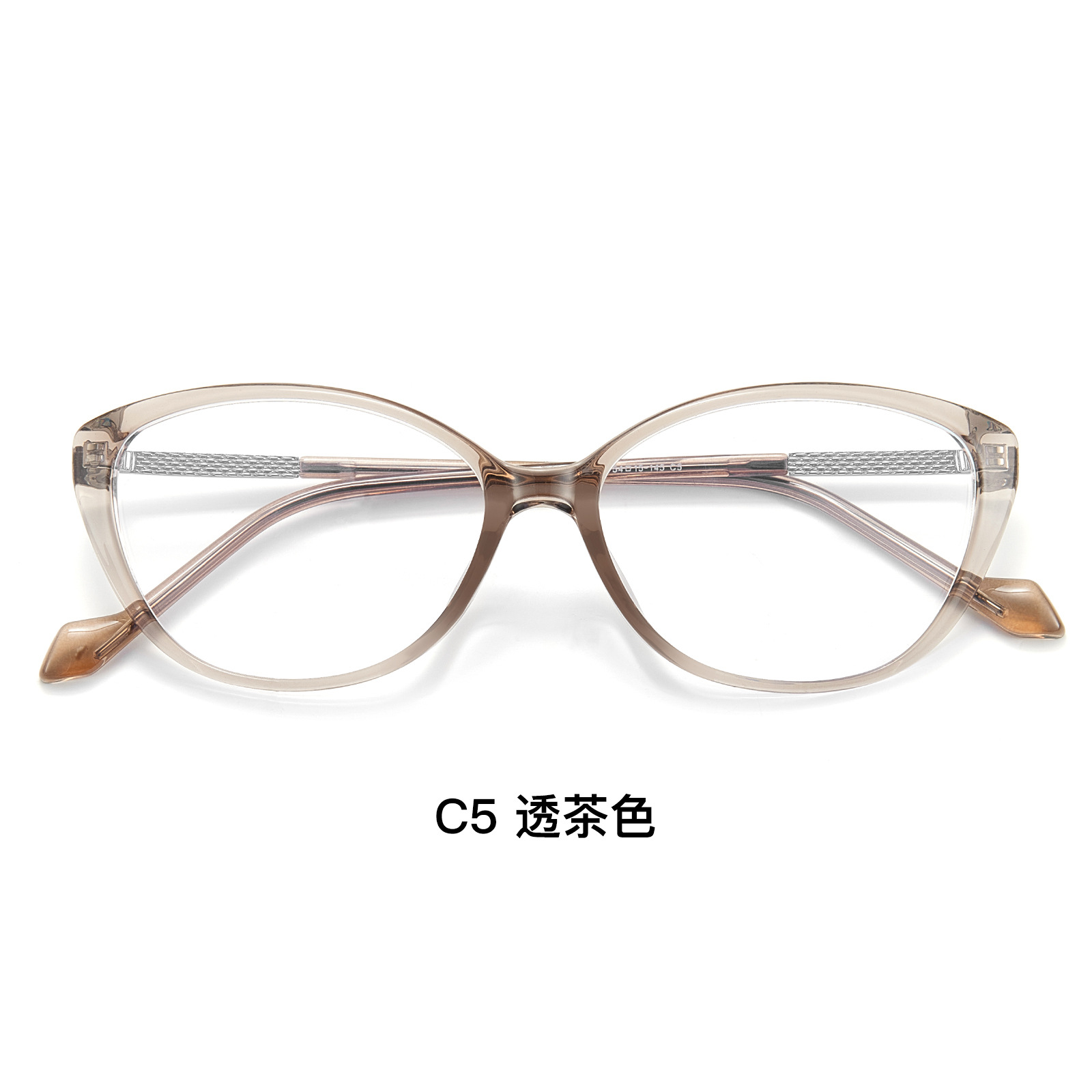 Venta al por mayor de celebridades de Internet sin maquillaje Marco de ojo de gato TR Marco de gafas anti-azul Danyang de lado ancho de 3mm puede equiparse con marco de miopía