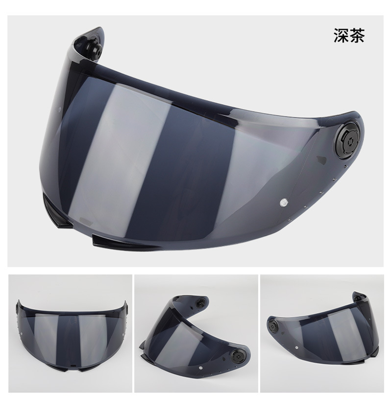 Motorcycle V-28B helmet visor is compatible with Thunder4SV/Stinger2/Thunder 4/Stinger 2 helmets