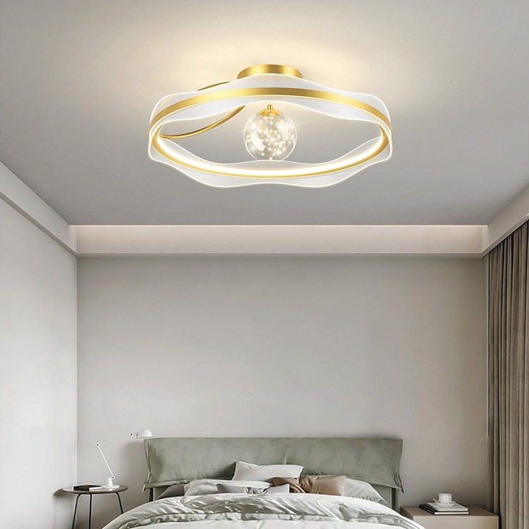 Lámpara de Techo Moderna y Sencilla para Sala de Estar, Modelo 2025, Iluminación Principal para el Hogar, Combinación para Dormitorio, Comedor, Iluminación para Toda la Casa