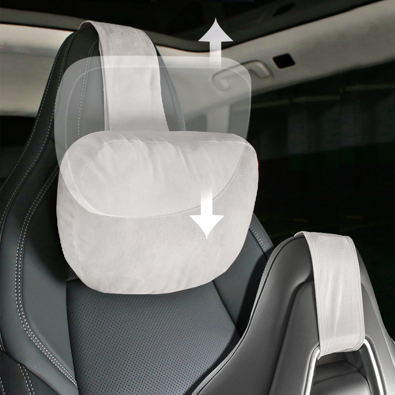 Suitable for Su7 Car Headrest Adjustable Polygon Byd All-In-One Sports Seat Double Buckle Double Strap Neck Protector