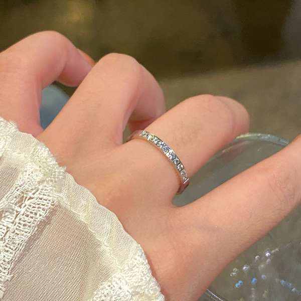 Small design wedding ring stainless steel