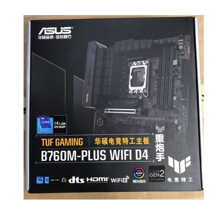 华/硕主板PRIME B760M PLUS WIFI  D4