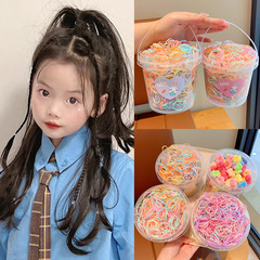 Children's one-time rubber bands, hair ties that don't hurt hair, hair bands for little girls, baby hair accessories, high elasticity hair ties