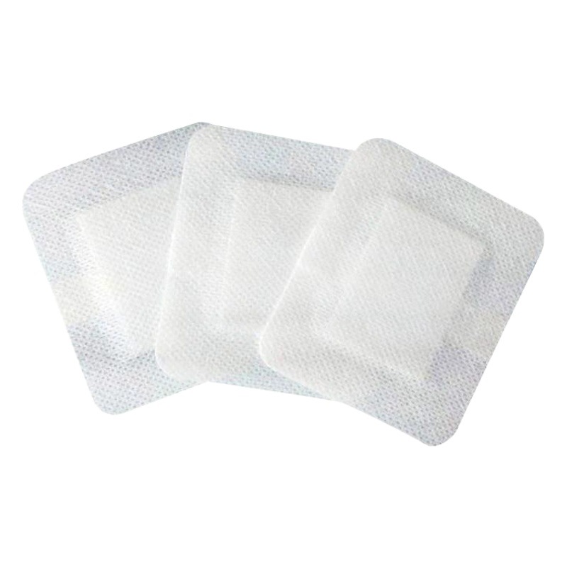 メーカーから直接供給される粘着性のある6×7サイズの子供用臍保護パッチ、粘着性の高い創傷包帯、穴あきパッチ、ロゴ印刷可能