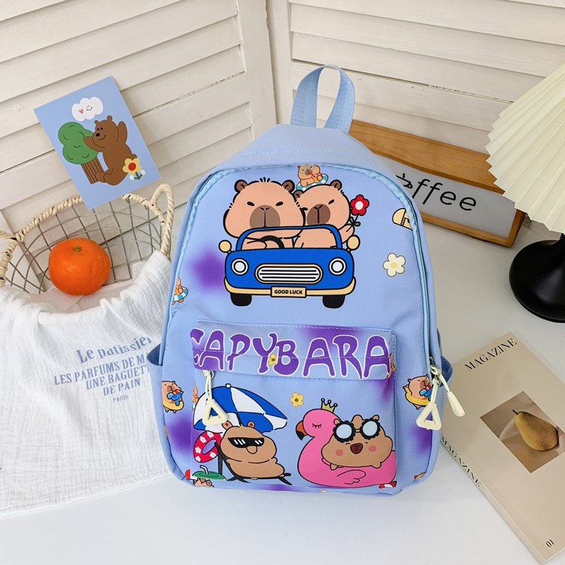Mochila de niña linda de dibujos animados