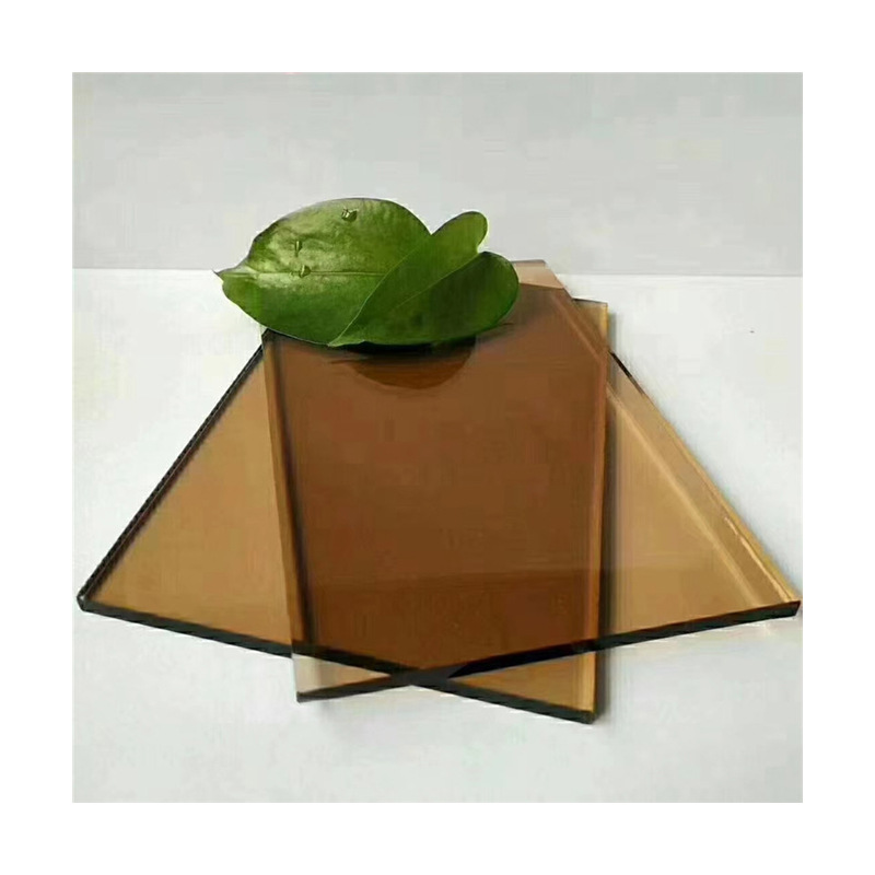 茶色玻璃金茶色玻欧茶色玻璃原片 可定尺寸改裁 古铜色玻璃梳妆台