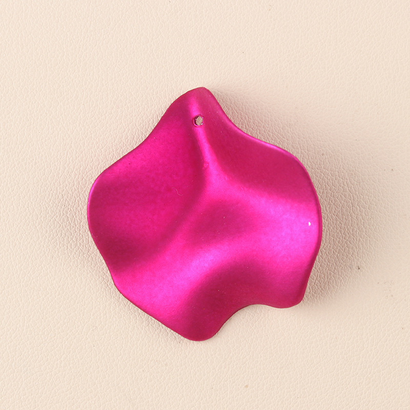 9g Weight Earring Findings Jewelry Making Type DIY Jewelry Accessories Classification 10 PCS/Package Quantity Acrylic Material Petal Pattern Spray Paint Design Simple Style Style 10 PCS/Package Arylic Petal Earring Findings 8