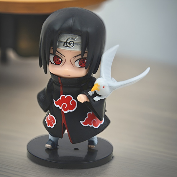 Naruto Handmade Xiao organiza muñecas de dibujos animados con tierra, modelos de juguetes, niños, estudiantes de anime de escritorio
