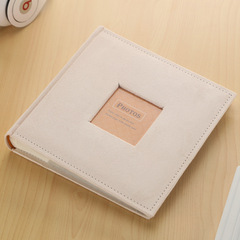 Wholesale baby photo album with message 4R6 inch 4D large 6 inch 7 inch 300 sheets large capacity velvet paper core insert type