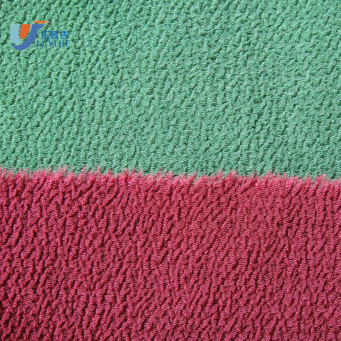 洗澡去角质死皮面料300D单层黏胶人造丝洗澡手套面料擦背手套面料