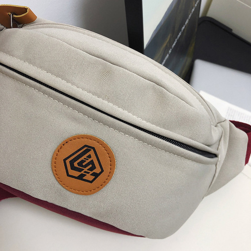 Internet celebrity wholesale chest bag, men's large capacity cross-body bag, outdoor sports fashion brand waist bag, nylon all-matching shoulder bag, fashionable bag