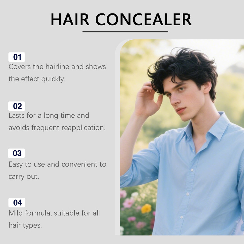 HOEGOA 防水ヘアケアカバーバーム、自然なカバー力、優しいヘアケア、保湿、簡単に色が付く、髪を傷めないヘアクリーム|undefined