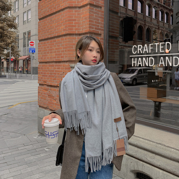 woolen demi-season keep warm scarf
