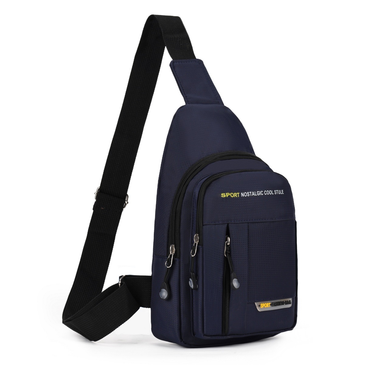 001 Cross-Border New Chest Men Business Commuting Travel Casual Backpack Women Lightweight Large Capacity Cycling Sports_voghion.com