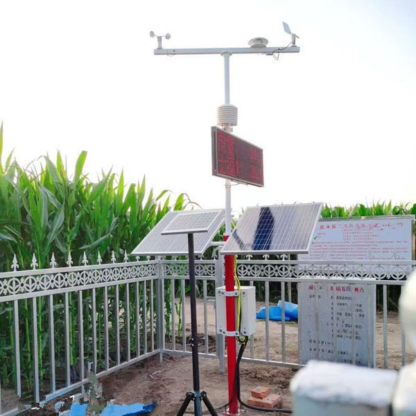 Автоматический прибор для мониторинга/измерения окружающего воздуха, модель метеорологического прибора: ZXQC-ZXHJKQ01 температура воздуха, влажность, скорость ветра и т. д.