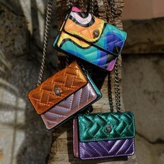 kg イーグルヘッド 2025 多用途チェーンクロスボディバッグ、軽い高級感、刺繍カラー、多用途