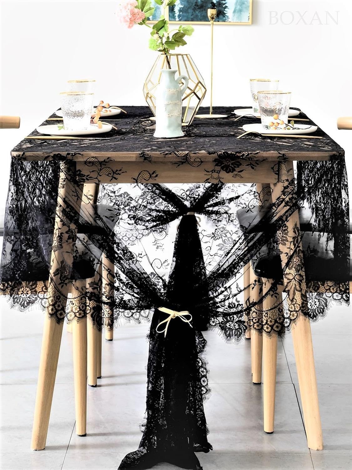 French Style Solid Color Polyester Tablecloths display picture 12