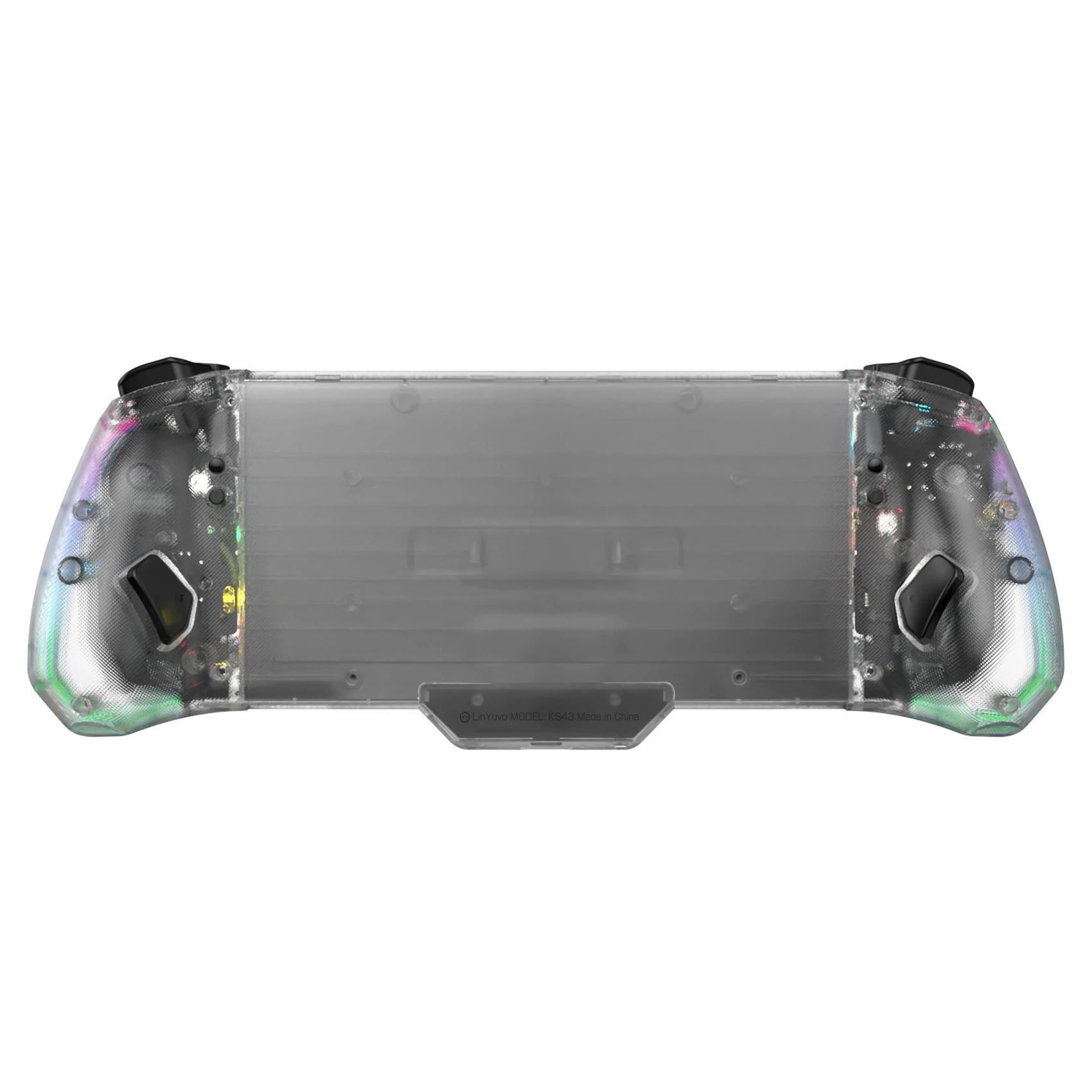 Linyuvo Switch direct - вставленная игровая ручка яркая RGB лампа кнопка назад металл джойстик слева и справа