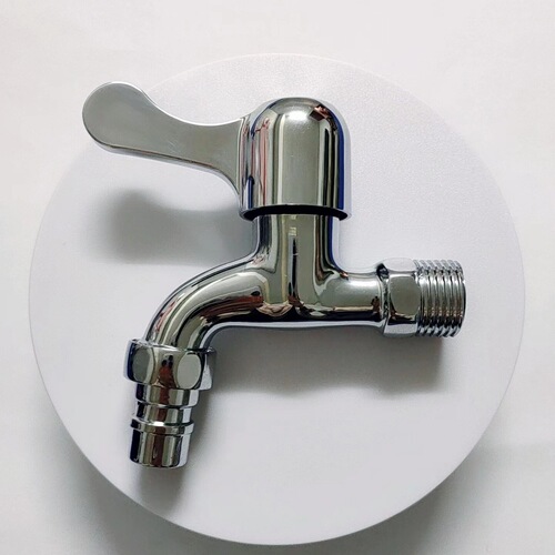 Washing machine faucet balcony bathroom in-wall quick-open single cold 4-point nozzle washing machine mop pool faucet