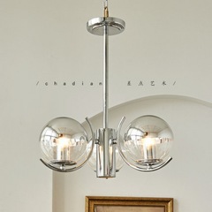 中古蘋果藝術客廳吊燈鐵藝吊燈臥室鐵藝吊燈現代極簡設計鐵藝吊燈