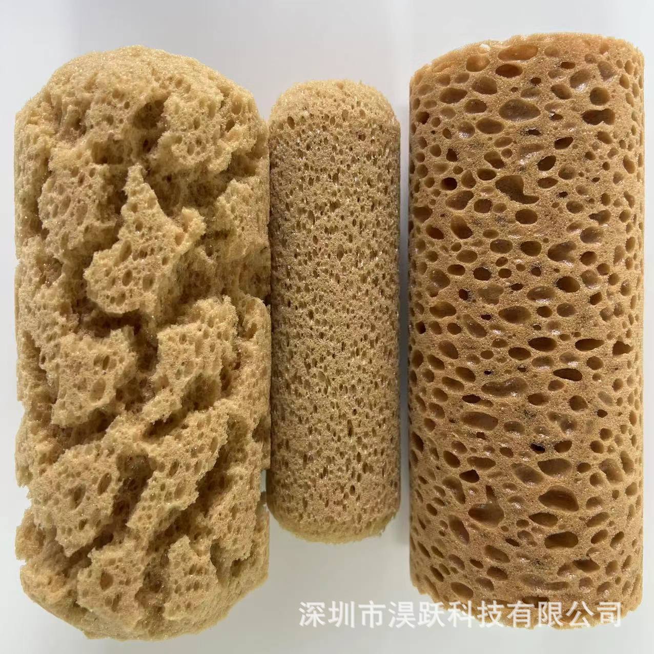 带孔仿海藻棉滚筒刷三色珠光幻彩效果仿海藻绵滚筒艺术涂料工具