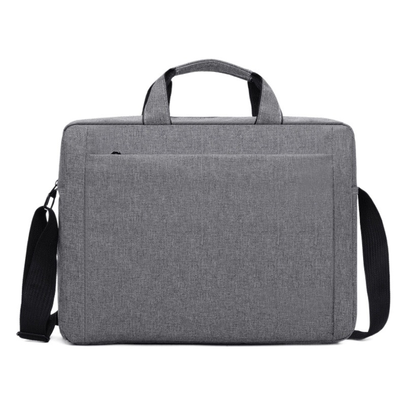 Cross-Border Simple Laptop Bag 15.6inch Men's and Women's Shoulder Laptop Bag Briefcase Business Development Bag