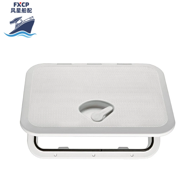 Судовые аксессуары 270*375 мм Морская прямоугольная крышка палубы одиночный замок Круизное Судно яхта крышка люка