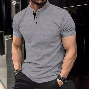 Summer new fast selling Amazon POLO shirt zipper pocket men's sports polo shirt manufacturers wholesale