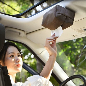Xiaomi Yu7 üçün maqnit salfet qutusu, quraşdırmasız, avtomobil və ev üçün