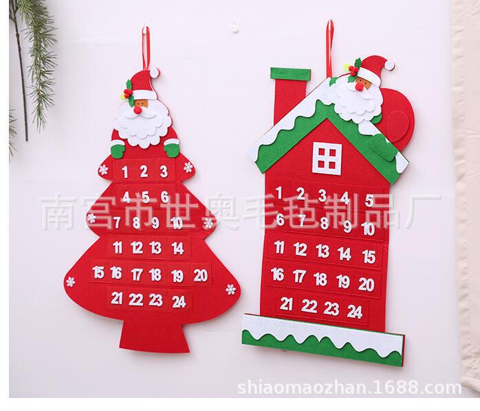 厂家现货供应 圣诞节挂件  雪人 棒棒糖 圣诞老人 各种形状圣诞树