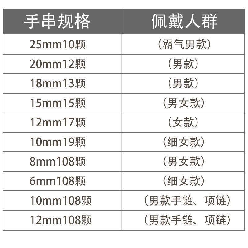 大叶手串男满金星木手链文玩金丝楠木佛珠念珠108颗项链