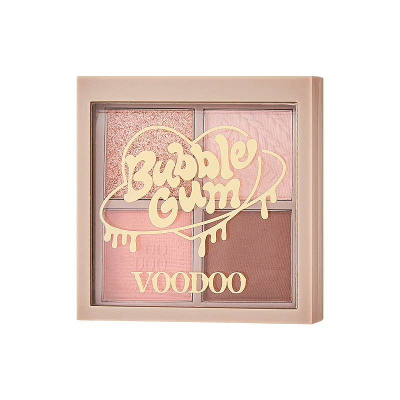 VOODOO リバーススモーク ソフト 4色アイシャドウ アースカラー マットパール光沢 デイリーライトメイク アイシャドウ 初心者 初心者カラー|undefined