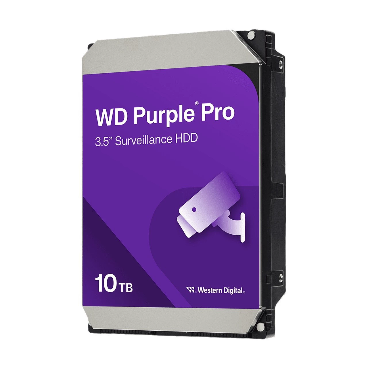 Жесткий диск WD Purple PRO 10TB для видеонаблюдения 7200 rpm механический диск SATA безопасность WD101EJRP