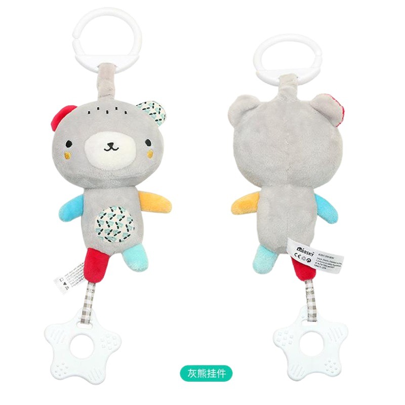 BBSKY campana torno colgante conejo elefante colgante bebé diente colgante coche cama colgando carillones de viento juguetes para bebés