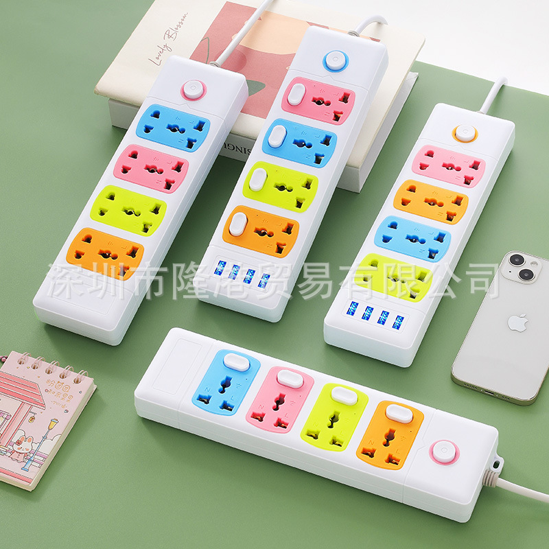 菲律宾插座usb多功能智能跨境家居电器办公宿舍插排泰国缅甸排插