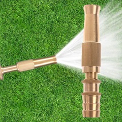 Garden watering hose nozzle nozzle car wash water gun gardening brass spray gun garden spray watering gun