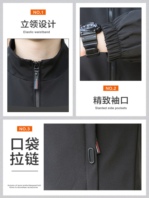 外套男士秋季休闲潮牌男生2025新款秋冬加绒防风夹克宽松上衣服男|undefined