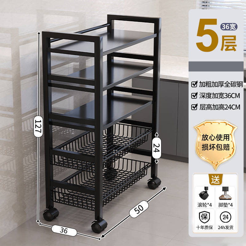 Estante multifunción de cocina estante de almacenamiento de horno microondas multicapa de piso estante de almacenamiento de vegetales de horno doméstico estante