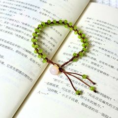 青提手縄diy自作ブレスレットセット材料包七夕プレゼント